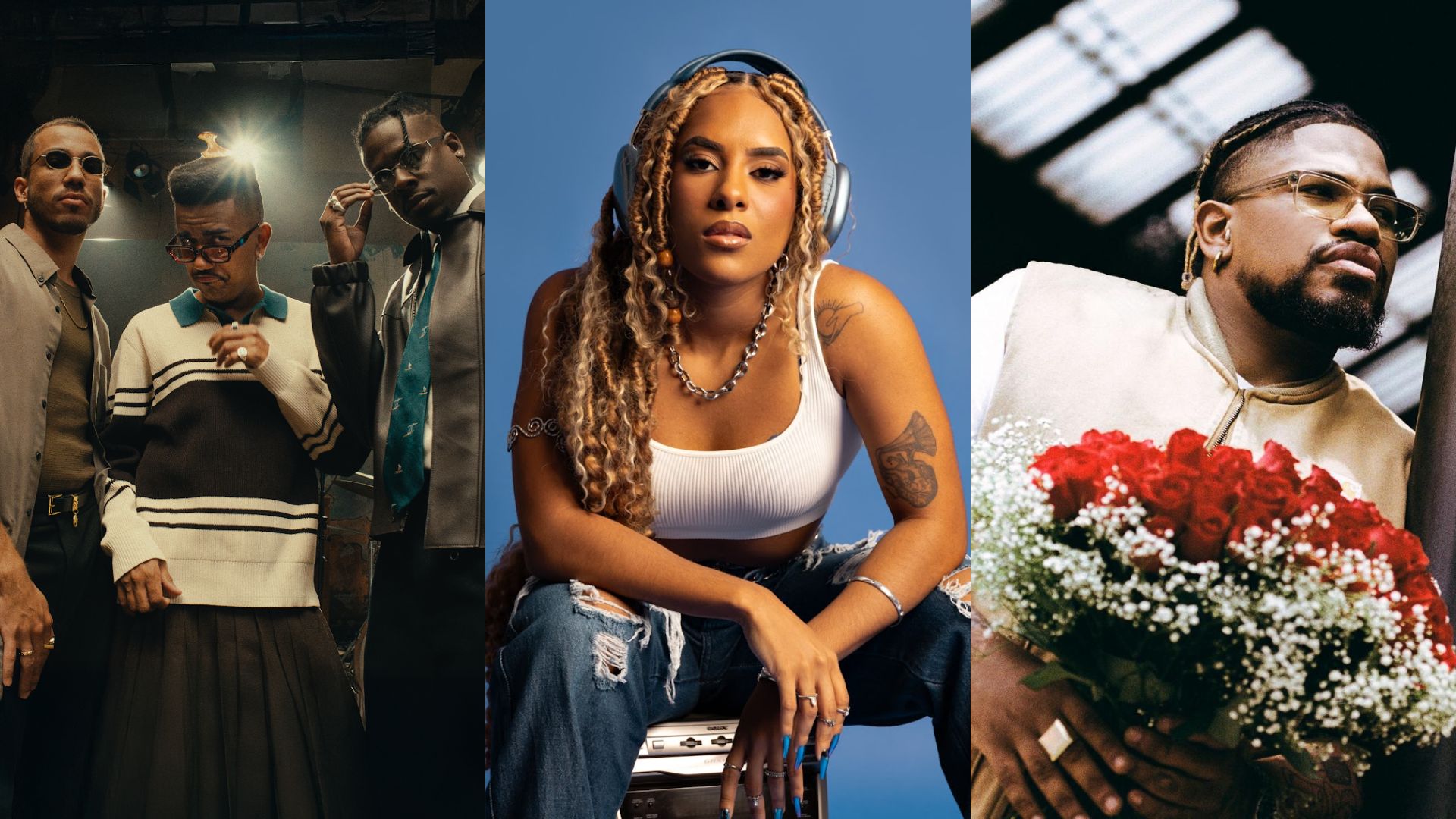 R&B nacional e quatro nomes para acompanhar em 2026: Bela Maria, Os Garotin, Luccas Carlos e Delacruz