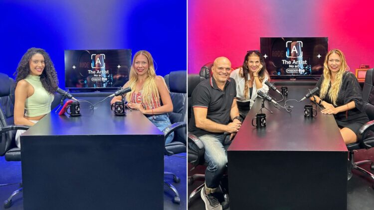 Samara Trindade, Princesa do Carnaval 2026, é a grande estrela da estreia de “The Artist no Ar”