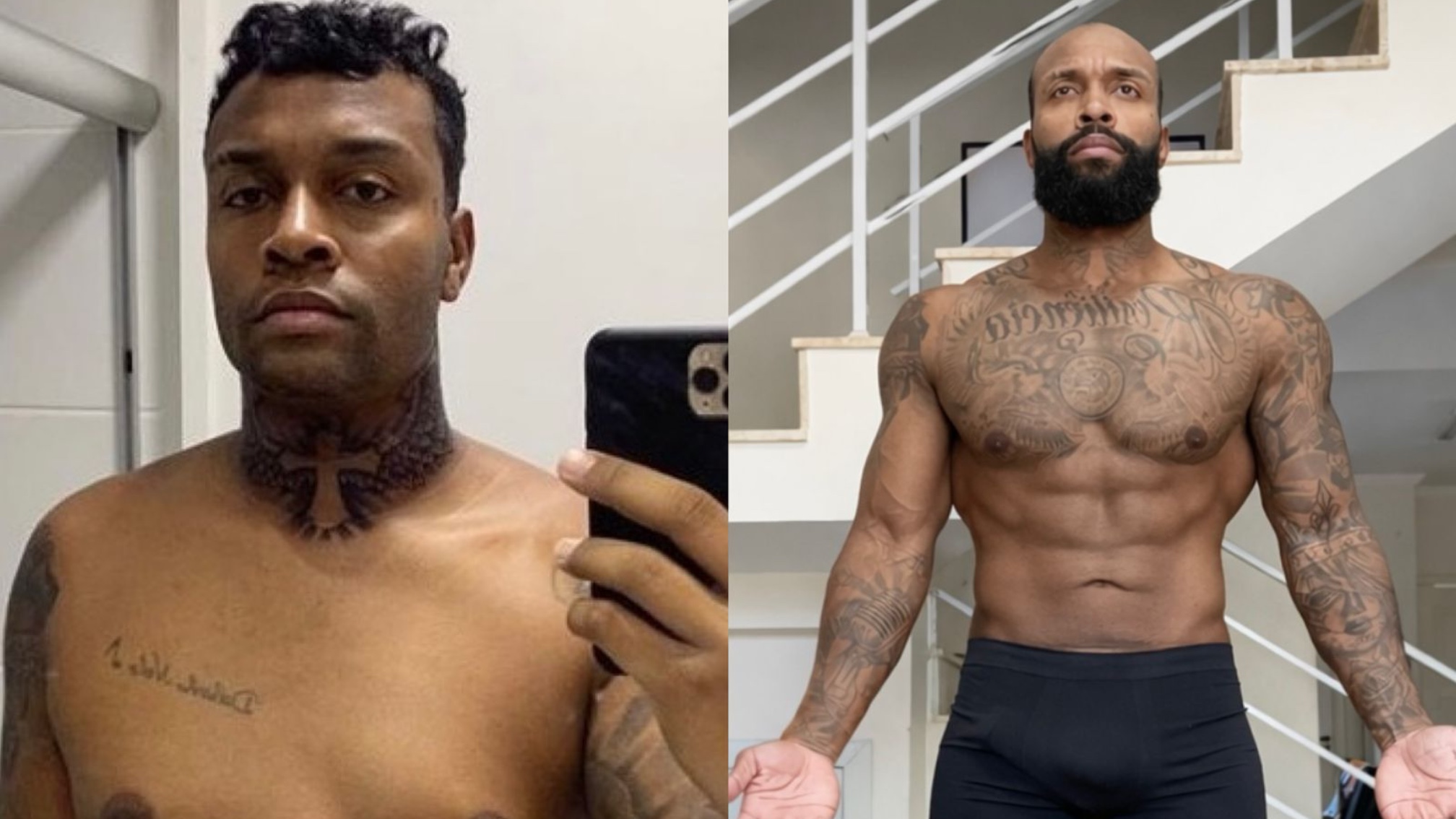 Irreconhecível! Após sair dos holofotes por quase dois anos, Nego Di ressurge com corpo completamente transformado e mira nova fase profissional no fisiculturismo